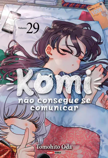 Capa de Komi Não Consegue Se Comunicar Vol. 29, Panini