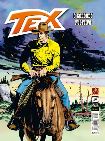 Capa de Tex nº 670, Mythos Editora