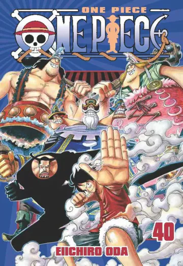Capa de One Piece Vol. 40, Panini