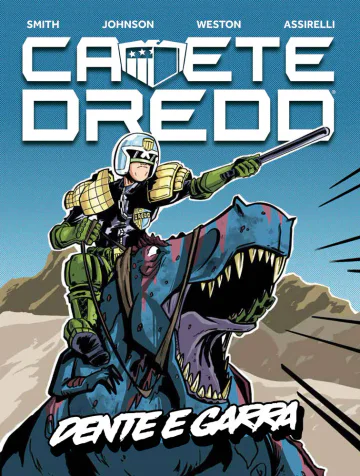 Capa de Cadete Dredd — Volume 1, Mythos Editora