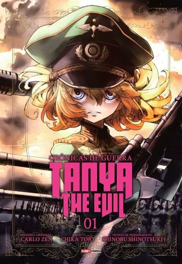 Capa de Tanya The Evil: Crônicas De Guerra Vol. 1, Panini