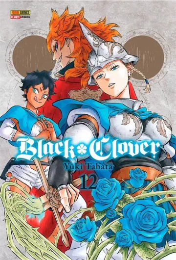 Capa de Black Clover Vol. 12, Panini