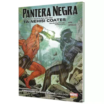 Capa de Pantera Negra: Vingadores Do Novo Mundo Vol. 2, Panini