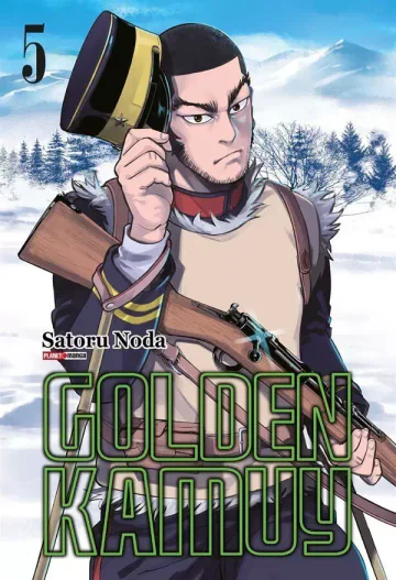 Capa de Golden Kamuy Vol. 5, Panini