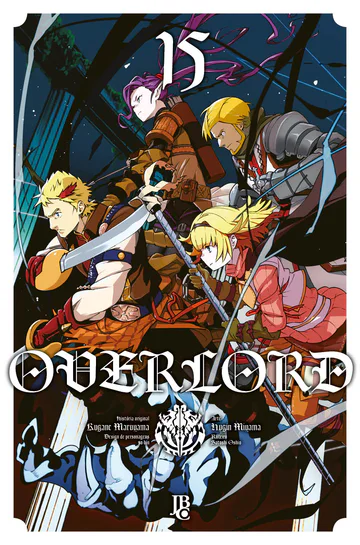 Capa de Overlord #15, Editora JBC