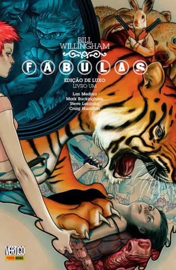 Capa de Fábulas - Edição De Luxo Vol. 1, Panini