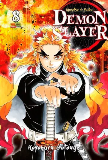 Capa de Demon Slayer - Kimetsu No Yaiba Vol. 8, Panini