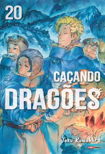 Capa de Caçando Dragões Vol. 20, Panini
