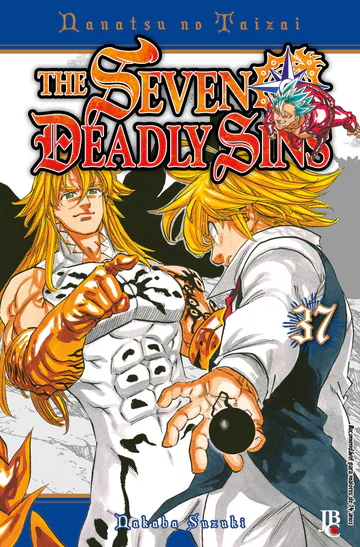 Capa de The Seven Deadly Sins #37, Editora JBC