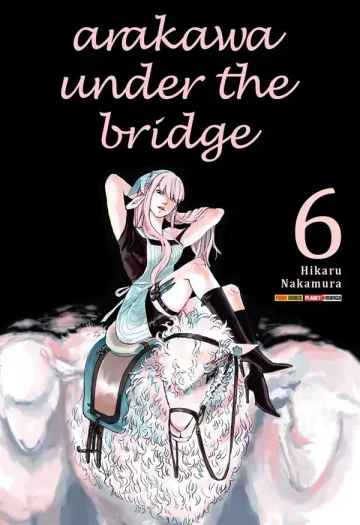 Capa de Arakawa Under The Bridge Vol. 6, Panini