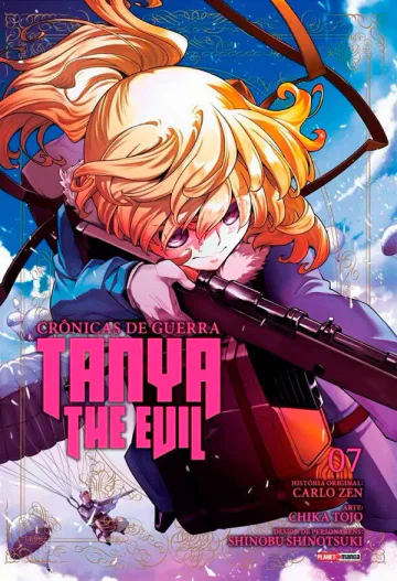 Capa de Tanya The Evil: Crônicas De Guerra Vol. 7, Panini