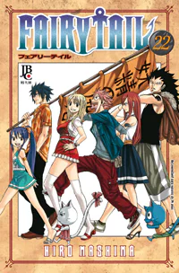 Capa de Fairy Tail #22, Editora JBC