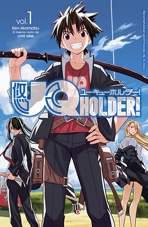 Capa de UQ Holder! #01, Editora JBC
