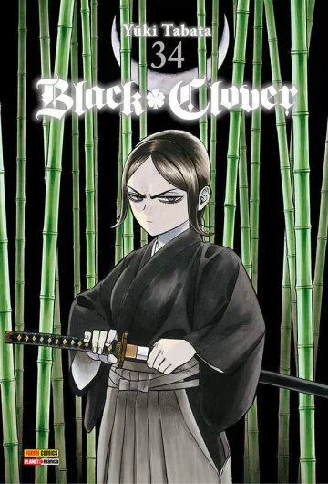 Capa de Black Clover Vol. 34, Panini