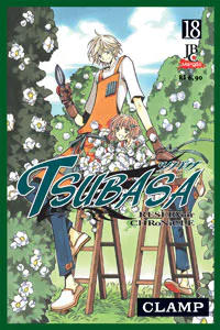Capa de Tsubasa #18, Editora JBC