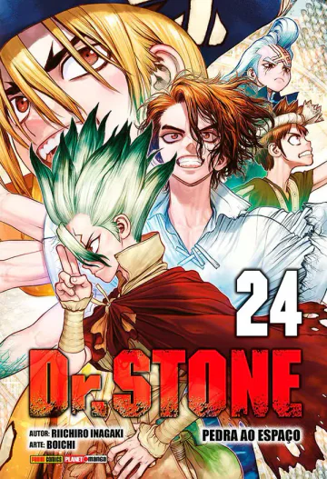 Capa de Dr. Stone Vol. 24, Panini