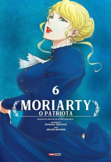 Capa de Moriarty: O Patriota Vol. 6, Panini