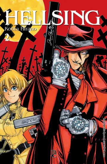 Capa de Hellsing Especial #02, Editora JBC