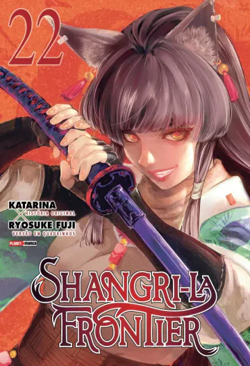 Capa de Shangri-la Frontier Vol. 22, Panini