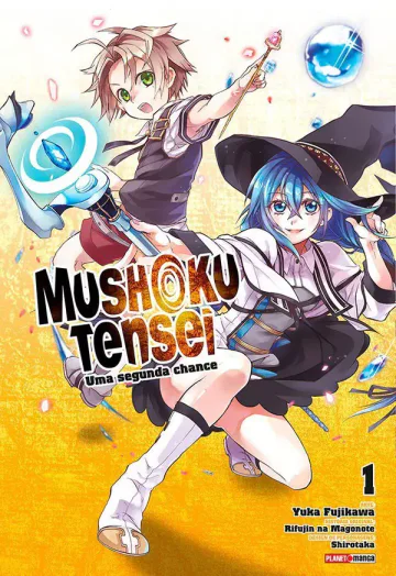 Capa de Mushoku Tensei: Uma Segunda Chance Vol. 1, Panini