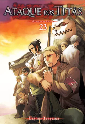 Capa de Ataque Dos Titãs Vol. 23, Panini