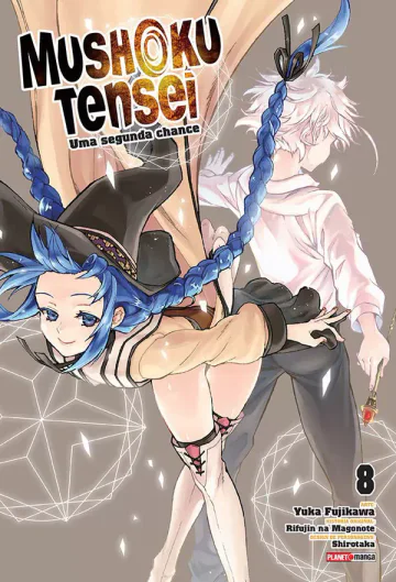 Capa de Mushoku Tensei: Uma Segunda Chance Vol. 8, Panini