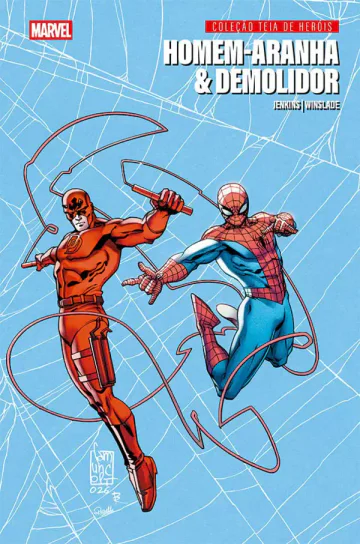 Capa de Coleção Homem-Aranha: Teia De Heróis Vol. 9 - Homem-Aranha E Demolidor, Panini