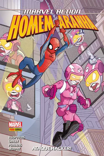 Capa de Marvel Action: Homem-Aranha Vol. 4, Panini