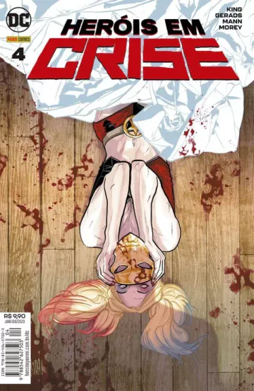 Capa de Herois Em Crise Vol. 4, Panini