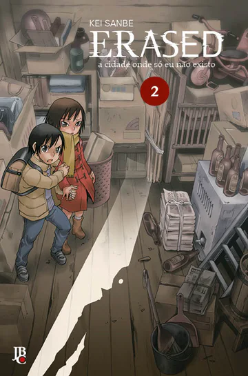 Capa de Erased #02, Editora JBC