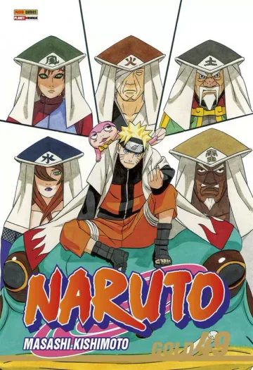 Capa de Naruto Gold Vol. 49, Panini