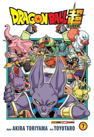 Capa de Dragon Ball Super Vol. 7, Panini