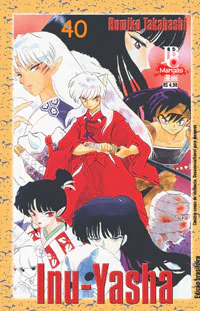 Capa de Inu-Yasha #40, Editora JBC