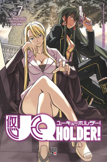 Capa de UQ Holder! #07, Editora JBC