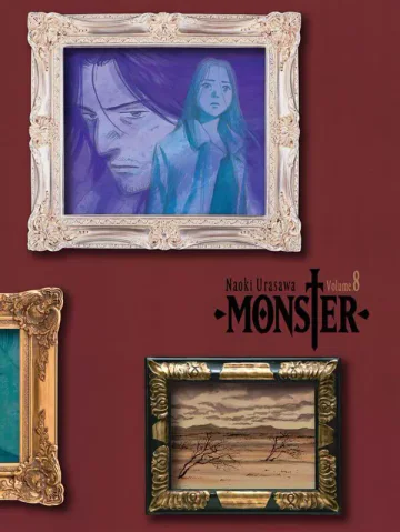 Capa de Monster Kanzenban Vol. 8, Panini