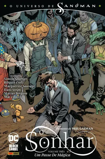 Capa de O Sonhar Vol. 3, Panini