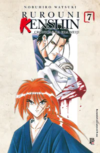 Capa de Rurouni Kenshin #07, Editora JBC