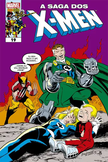 Capa de A Saga Dos X-Men Vol. 19, Panini