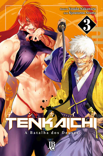 Capa de Tenkaichi #03, Editora JBC
