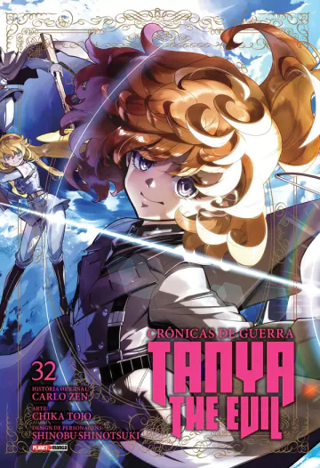 Capa de Tanya The Evil: Crônicas De Guerra Vol. 32, Panini