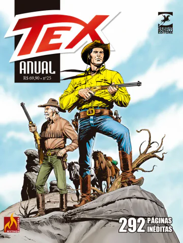 Capa de Tex Anual — nº 25, Mythos Editora