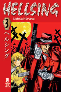 Capa de Hellsing #03, Editora JBC