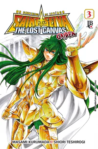 Capa de Os Cavaleiros do Zodíaco: The Lost Canvas Gaiden #03, Editora JBC