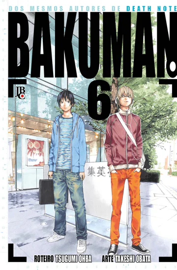 Capa de Bakuman #06, Editora JBC