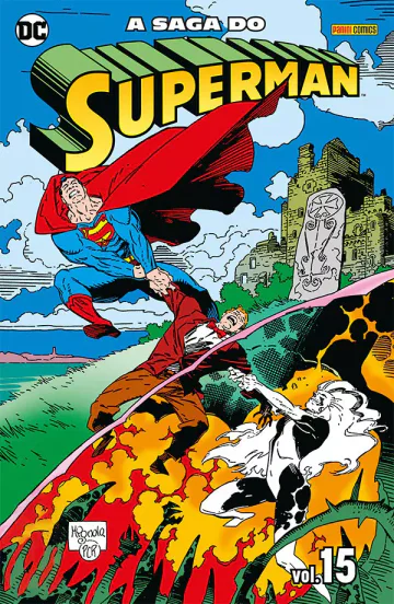 Capa de A Saga Do Superman Vol. 15, Panini