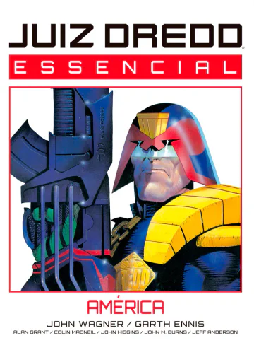 Capa de JUIZ DREDD ESSENCIAL VOL. 2, Mythos Editora