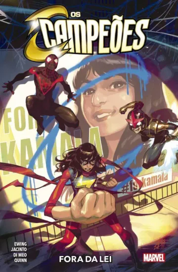 Capa de Os Campeões (2021) Vol. 1, Panini