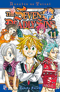 Capa de The Seven Deadly Sins #11, Editora JBC