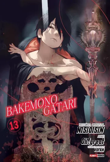 Capa de Bakemonogatari Vol. 13, Panini