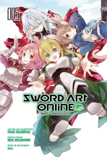 Capa de Sword Art Online: Girl's Operations Vol. 5, Panini